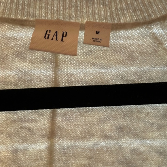 Grey v neck sweater - Picture 2 of 3